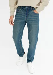 Stretchjeans med återvunnen bomull, regular fit, straight, bonprix