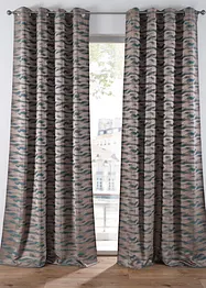 Jacquardgardin med vågor (1-pack), bonprix