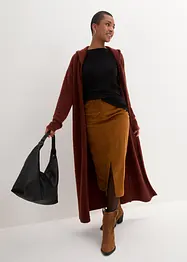 Cardigan i mjukt fluffgarn, bonprix