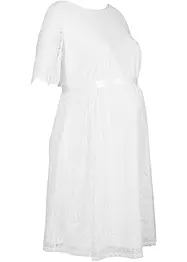 Mammabröllopsklänning/-festklänning av spets med amningsmöjlighet, bonprix