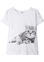 T-shirt i ren ekologisk bomull för barn, bonprix