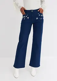 Vida jeans med medelhög midja, bonprix