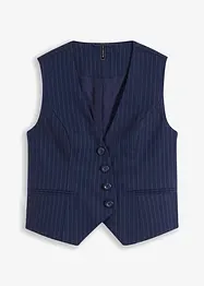 Väst med asymmetrisk knappslå, bonprix