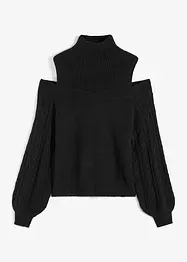 Cold shoulder-tröja, bonprix