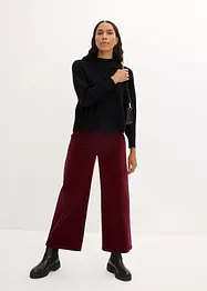 Manchesterbyxa med bekväm high waist, bonprix