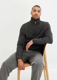 Cardigan med ståkrage, bonprix