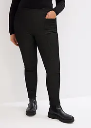 Mysiga termoleggings med jeanslook, bonprix