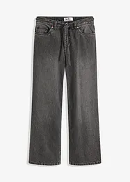 Wide Leg Jeans Mid Waist, bonprix