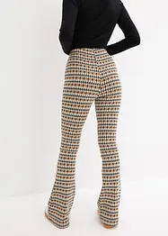 Hundtandsmönstrade leggings, bonprix