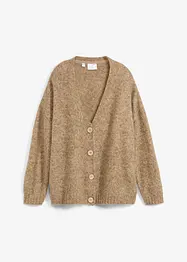 Cardigan med ylleandel, bonprix