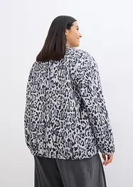 Leopardmönstrad blusjacka, bonprix