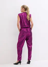 Glansig jumpsuit, bonprix