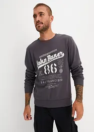 Mjukt ruggad sweatshirt, bonprix