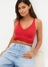 Sömlös vadderad bralette från Feel Comfort, bonprix