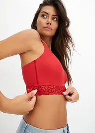 Sömlös vadderad bralette från Feel Comfort, bonprix