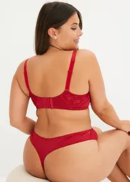 Minimizer-BH med bygel i ett glansigt material, bonprix