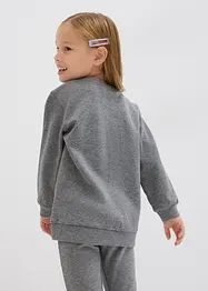 Sweatshirt för barn (2-pack), ekologisk bomull, bonprix