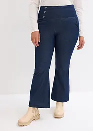 Mysiga termoleggings med jeanslook, bonprix