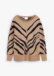 Jacquardtröja, bonprix