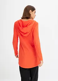 Longshirt med luva, bonprix