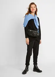 Lång topp av ren bomull, bonprix