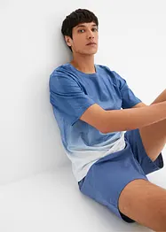 Pyjamas med shorts, av ren bomull, bonprix