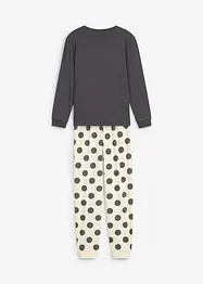 Barnpyjamas med ekologisk bomull (2 delar), bonprix