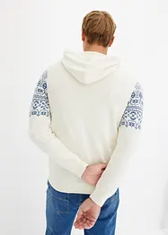 Lusemönstrad cardigan med bekvämt snitt, bonprix