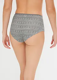 Maxihipstertrosa i ekologisk bomull (4-pack), bonprix