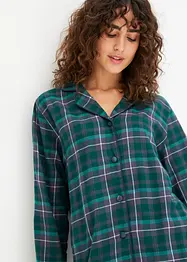 Vävd flanellpyjamas, bonprix