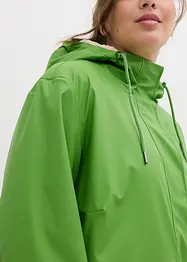 Regnjacka med teddyfoder gjord av ett vattentätt material, bonprix