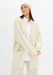 Bouclécardigan i oversizemodell, bonprix