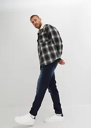 Mjuka dra på-jeans, Regular Fit, Straight, bonprix