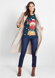 Tröja med julmotiv, bonprix