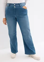 Thermo Straight Jeans High Waist, bonprix