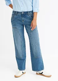 Wide Leg Jeans Low Waist, bonprix