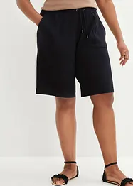 Trikåshorts med bekväm midja och fickor, bonprix