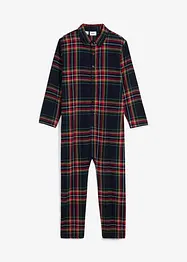 Barnjumpsuit av flanell, bonprix