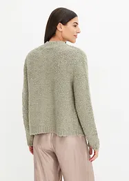 Cardigan av bouclégarn, bonprix