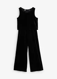 Sammetsjumpsuit för barn, bonprix