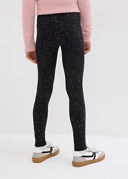 Barnleggings med glittrande effekt, bonprix