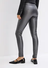 Leggings med metallic-look, bonprix