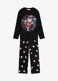 Pyjamas i mjuk bomull (2 delar), bonprix