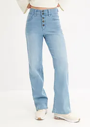 Straight Jeans High Waist, Stretch, bonprix