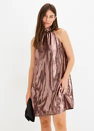 Miniklänning i fin satin, bonprix