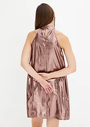 Miniklänning i fin satin, bonprix