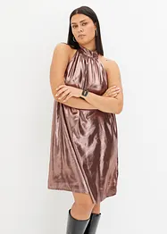 Miniklänning i fin satin, bonprix