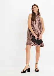 Miniklänning i fin satin, bonprix