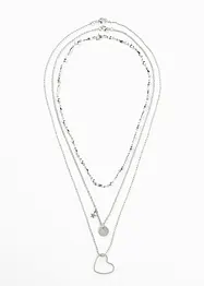 Set med halsband (3 delar), bonprix