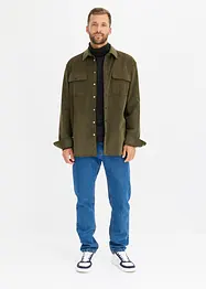 Classic Fit jeans med resår i sidan av midjan, Straight, bonprix